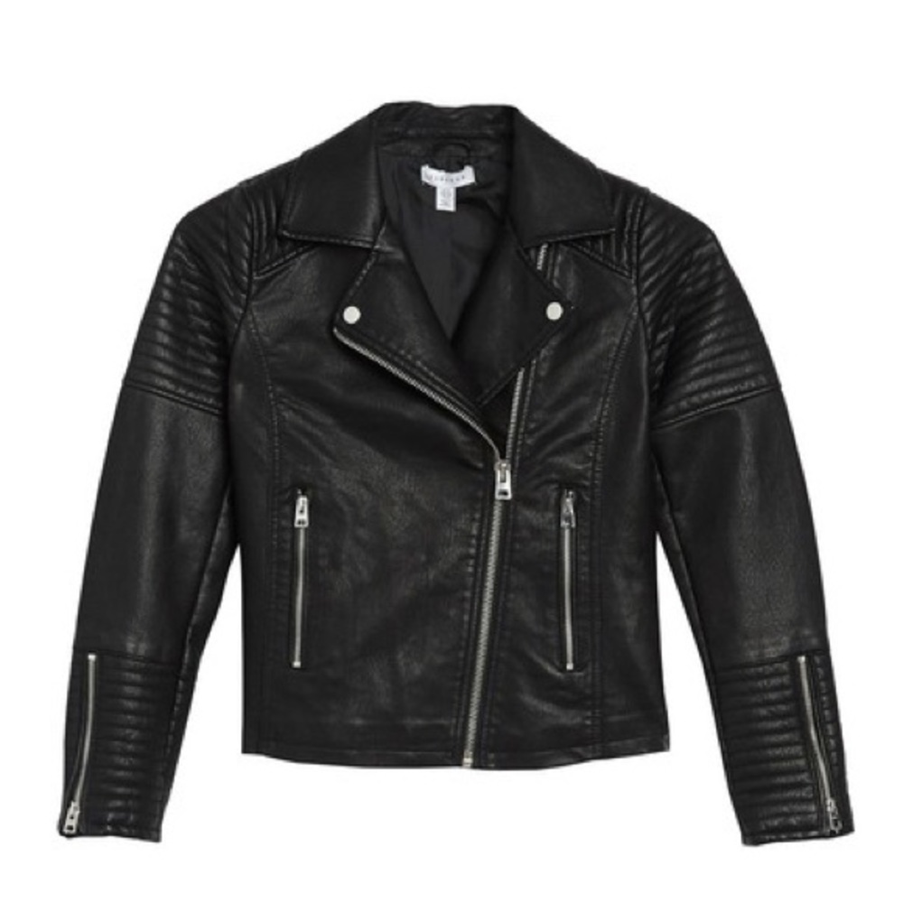 Topshop leather jacket